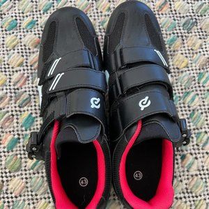 Peloton Black Unisex Biking Shoes